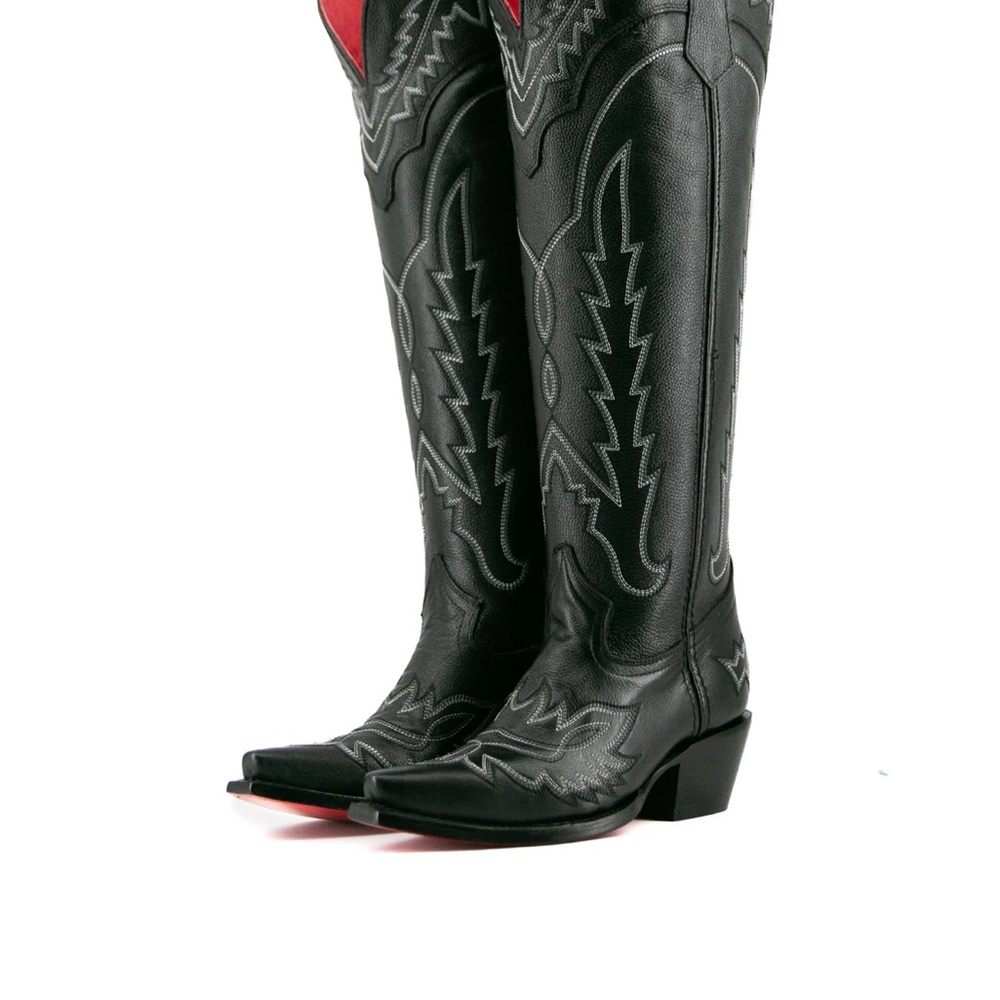 Stylish Black Over the Knee Boots